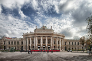Burgtheater at the Ringstrasse, Vienna, Austria Burgtheater at the Ringstrasse, Vienna, Austria